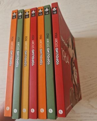 Lotto 7 Fumetti Topolino Story - Come Nuovi