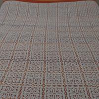 copriletto matrimoniale uncinetto fatto a mano