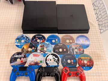 PlayStation 4 con giochi