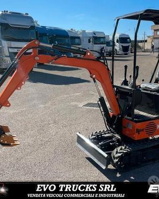 MINIESCAVATORE GOMMATO,12 QUINTALI,NUOVO
