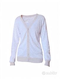 Cardigan Zara Donna Scuola Universita Beige Tg S