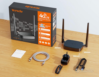 Tenda 4G03 Pro - Router WiFi - SIM NUOVO IMBALLATO