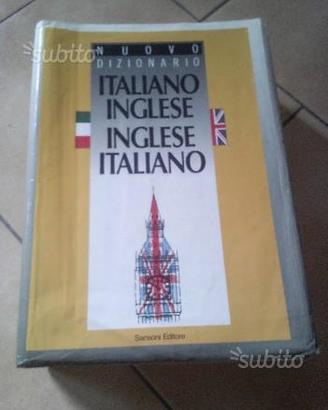 Dizionario italiano-inglese sansoni editore
