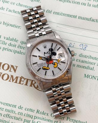 Rolex Date 15200 Topolino, Full set, Si Permute