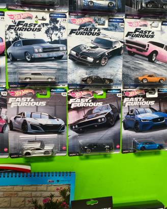 Serie Hot Wheels Fast And Furios