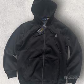 Felpa polo ralph Lauren Nera con zip