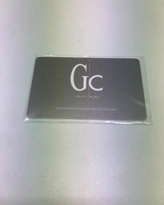 Garanzia orologio GC - Guess Collection