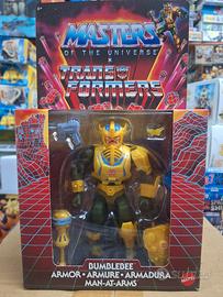 Bumblebee armor man-at-arms masters Transformers