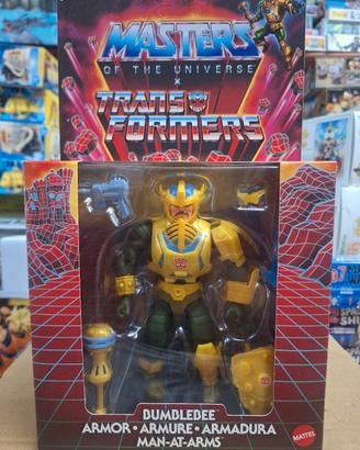Bumblebee armor man-at-arms masters Transformers