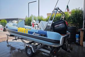 Gommone stingher 5 m mercury 75 cv, con carrello