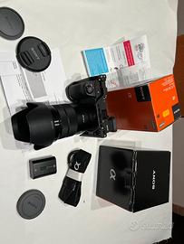 Sony A6700 + E PZ 18-105 f4 + cage in garanzia
