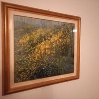 Quadro grande olio su tela