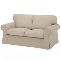 FODERA beige x divano EKTORP 2 posti 