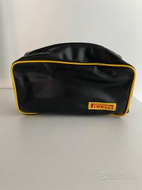Pirelli Borsello con zip e logo, 25x14x7 cm