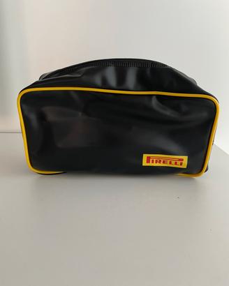 Pirelli Borsello con zip e logo, 25x14x7 cm