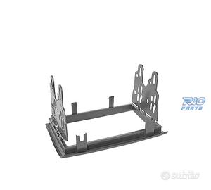 CORNICE NERA RADIO 2-DIN PER CITROEN JUMPER PEUGEO