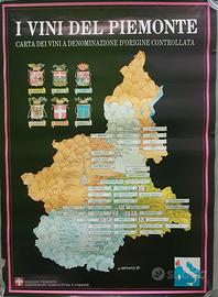 poster i vini del Piemonte g.ferraris