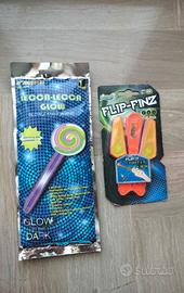 Set di 2 giochi luminosi Flip-finz& lecca lecca Gl