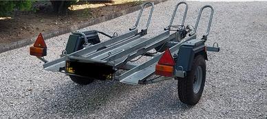 Carrello Ellebi porta moto