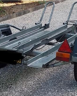 Carrello Ellebi porta moto