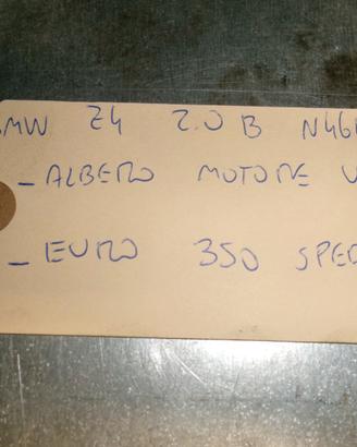 Albero motore bmw z4 2,0 tipo motore n46b20b