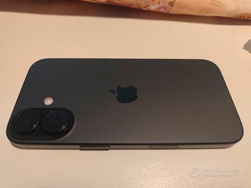 iPhone 16 Black 128GB batteria 100% come nuovo 