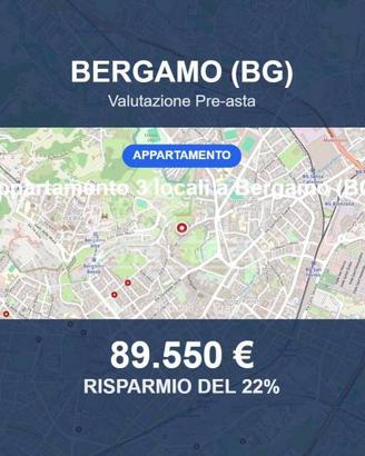 Immobile in asta di 54 m² a Bergamo