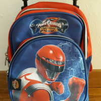 Zainetto Trolley bimbo Power Rangers