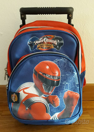 Zainetto Trolley bimbo Power Rangers