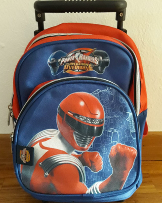Zainetto Trolley bimbo Power Rangers