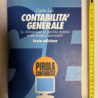 LIBRO Contabilità generale - Carlo Lai - ed Pirola