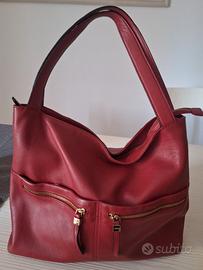 Borsetta rossa Carpisa in pelle