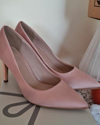 scarpe décolleté rosa donna n.37 Sheen 