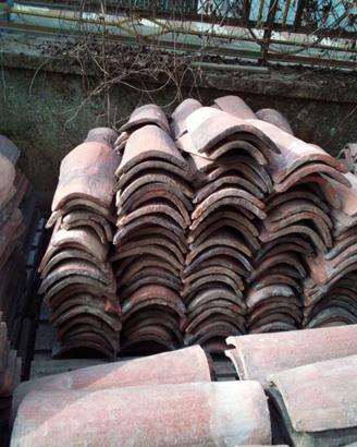 Coppi antichi 1800 da copertura in latterizio