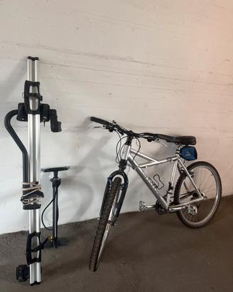 Bici cannondale + porta bici auto