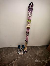 Sci da sci alpinismo Volkl Nukka + scarponi +pelli