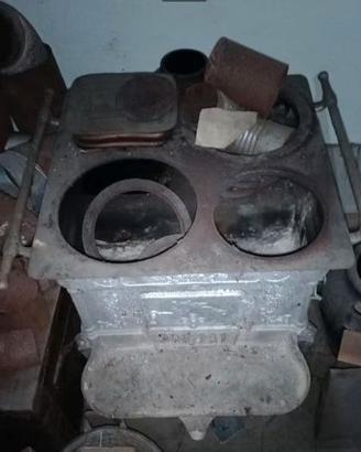 stufa in ghisa a legna