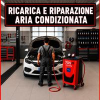 Ricarica e riparazione aria condizionata gas r134a
