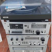 Impianto stereo Emerson anni 80