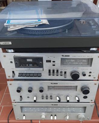 Impianto stereo Emerson anni 80