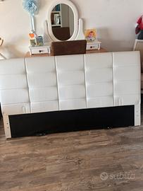 Testata letto matrimoniale 168 cm per 93 cm
