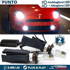 Kit Luci LED H4 Bianche per FIAT PUNTO 199 CANbus