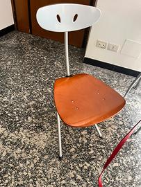 8 sedie pieghevoli Calligaris