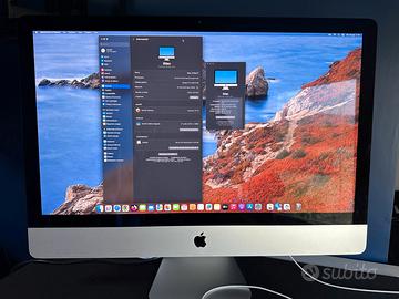 iMac Retina 5K 27"  NVMe 512gb, Radeon Pro 580 8gb