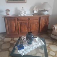 credenza noce massello