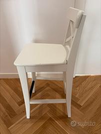 2 SEDIE IKEA INGOLF (seduta da bar )