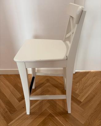 2 SEDIE IKEA INGOLF (seduta da bar )
