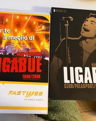 cofanetto 5 dvd box set Ligabue