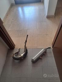 pancia e scarico