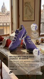 Nike Air VaporMax Flyknit - Taglia 40 (Come Nuove)